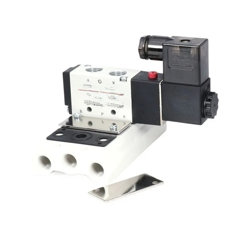 Solenoid valve manifold base Pressure resistant stable wide adaptability 100M-2F/3F/4F/5F/6F/7F/8F 3/4/5 station type