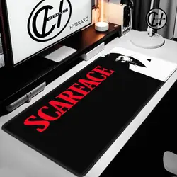 Scarface 1983 Film A-Al P-Pacino Movie Mouse Gamer Pc Gaming Accessories Large Mouse Pad Mausepad Non-slip Mat Deskmat Mousepad
