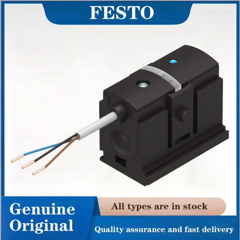 FESTO Pressure sensor 542901-SDE5-D10-FP-Q4E-P-K Pressure/vacuum monitoring and object detection suitable for pneumatic systems