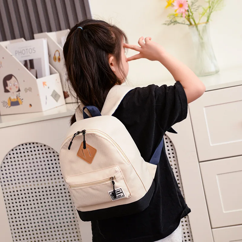 2024 New Children\'s Backpack Kindergarten School Bag Kpop Fashionable Students Backpacks for Girls Boys 3-6 Years