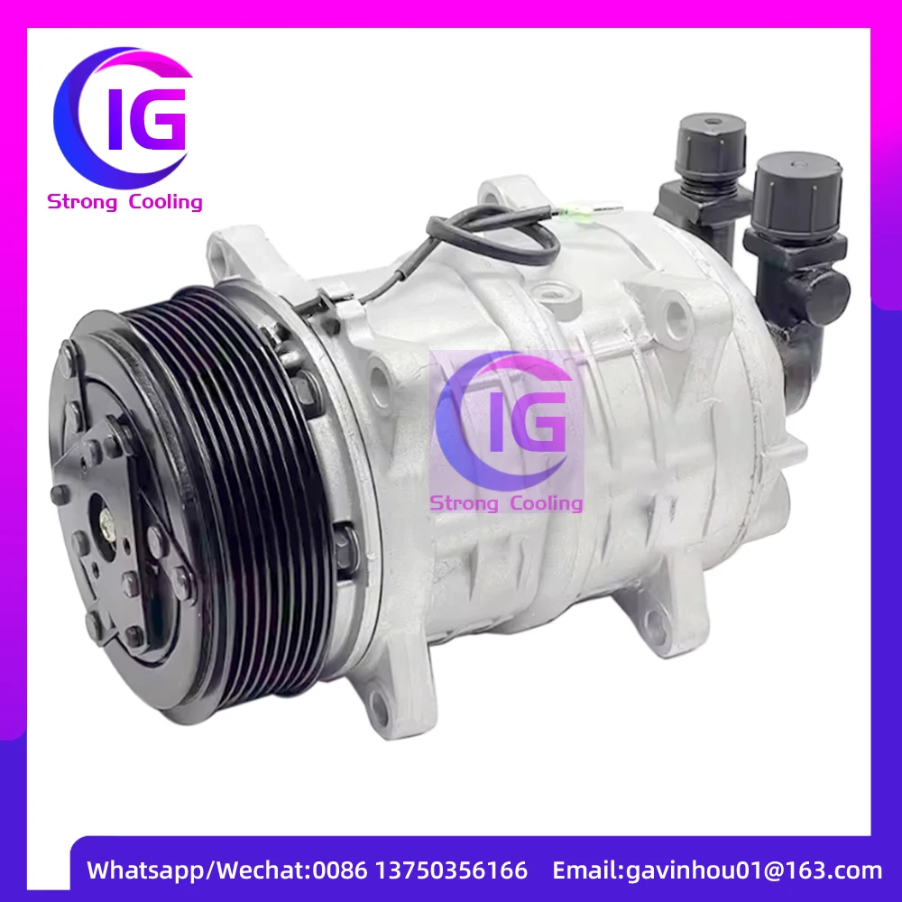 Air Conditioning AC Compressor 12V 24V For Heavy Duty Valeo TM-16 TM16 120mm 8GR 435-56120 10356120 488-46120 2521195 8800022
