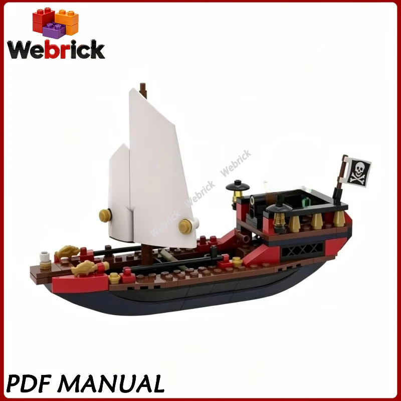 Classic Medieval Castle Tower MOC Building Blocks Vintage Fortress Structure DIY Collectible Model