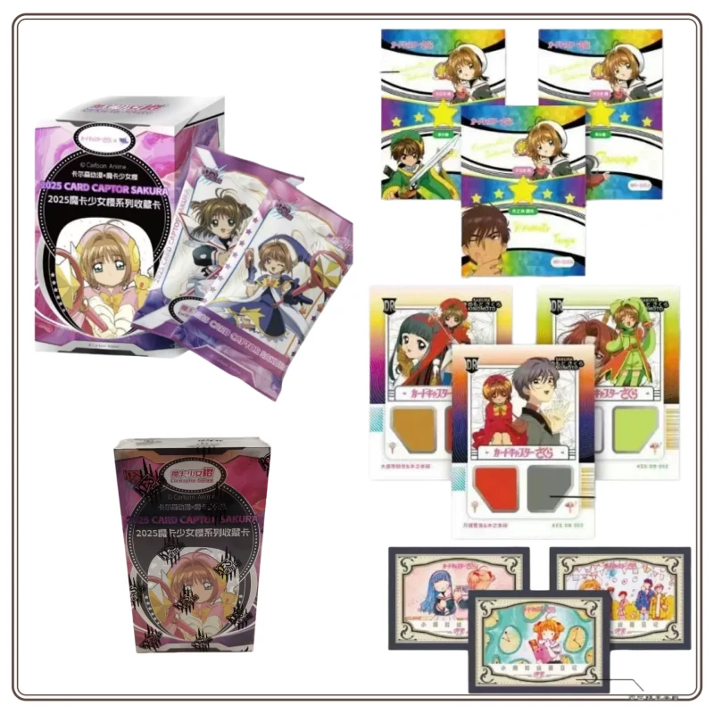 В наличии: Коллекционная карточка KAERSEN Kawaii Cardcaptor Sakura DR CCS, памятная, изысканная, в виде дневника, подарок