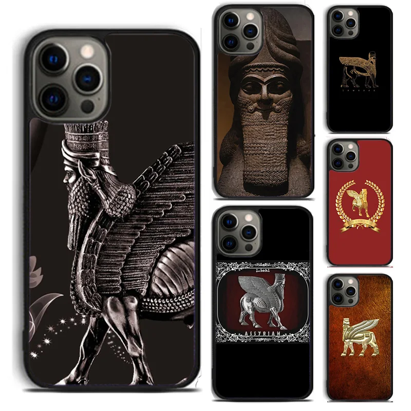 Lamassu Assyrian Mesopotamian Phone Case For For iPhone 16 15 11 12 13 14 Pro Max 12 Mini XS Max XR Plus coque