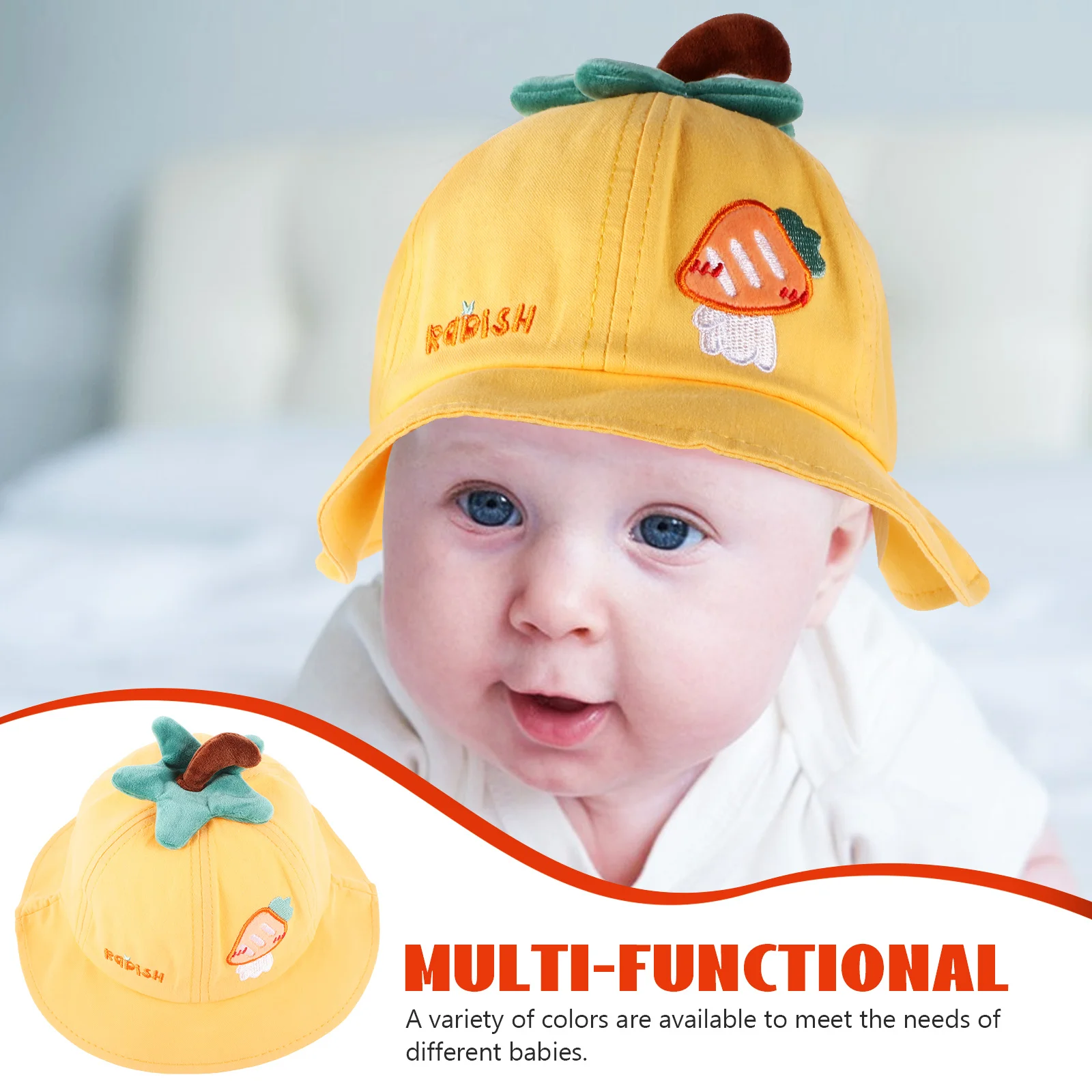 Симпатичная летняя шляпа от солнца с ремешком для маленьких девочек, пляжная шляпа в рыбацком стиле для новорожденных девочек, дышащие удобные детские шапки