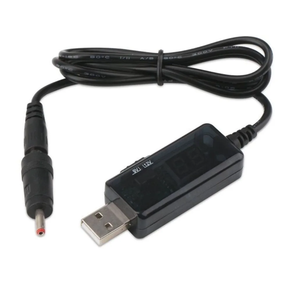 Input DC5V DC Boost Converter USB To DC 5.5mm 3.5mm Output 9V 12V Step Up Adapter Adjustable Voltage Step Up Design