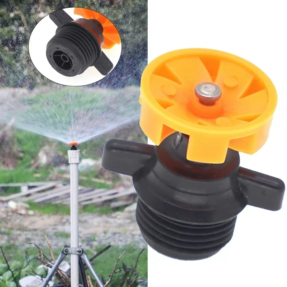 

Male Thread Automatic Rotation Degree Watering Nozzles Sprinkler 3.5*2cm Plastic Outdoor Watering Garden Watering Tool