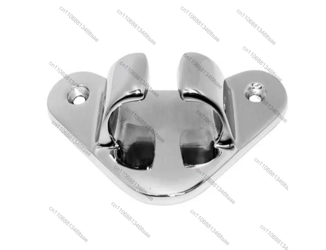Accessories 1pcs 316 stainless steel fairlead precision casting triangular fairlead 107*65mm mooring pile