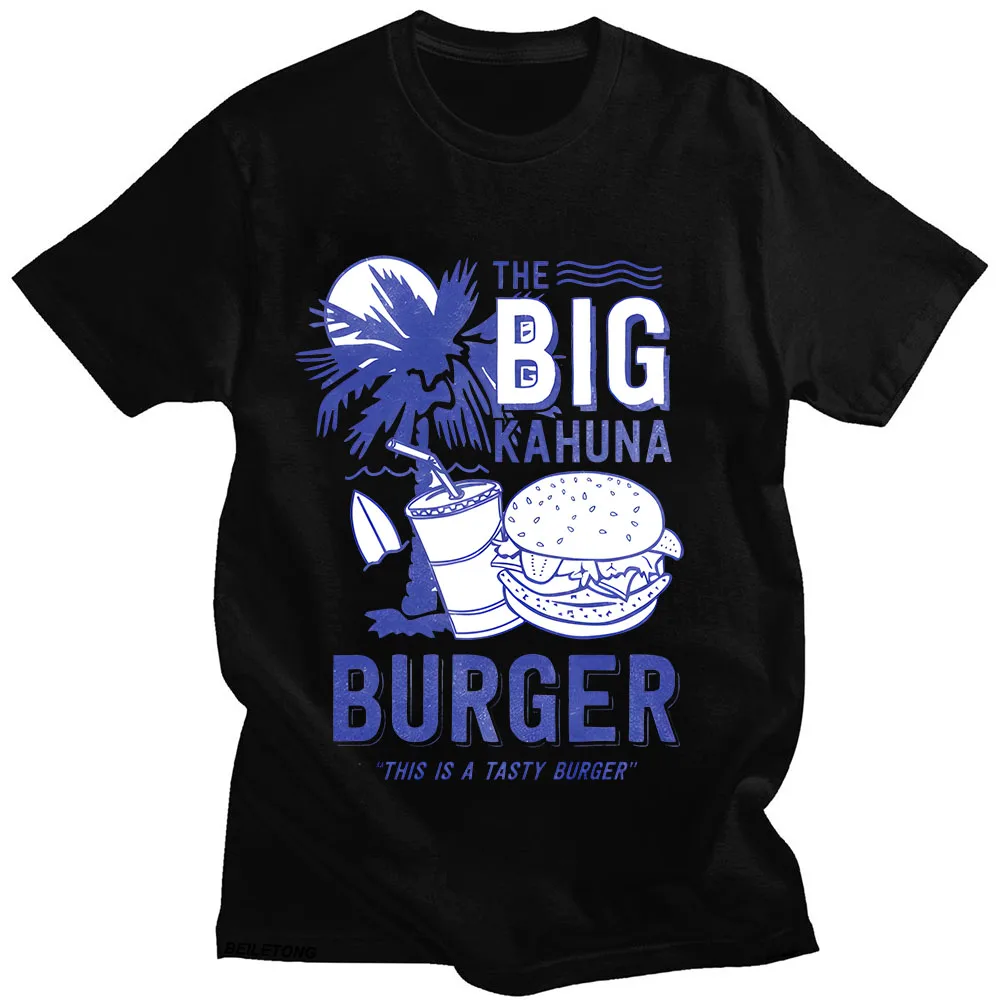 Summer Big Kahuna Burger T Shirt Funko Pop Comic Comfortable Tee-shirt Graphic Printing High Quality Cotton Tshirt Unisex Tees