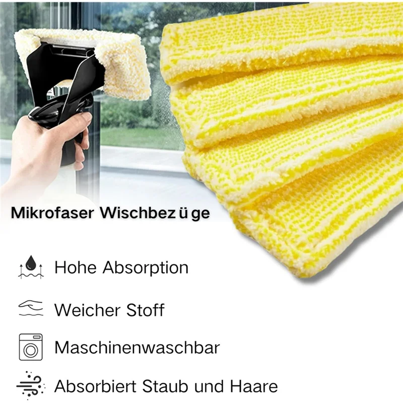 M17K-交換用クリーニングクロスパッド ケルヒャー窓掃除機用 窓掃除アクセサリー