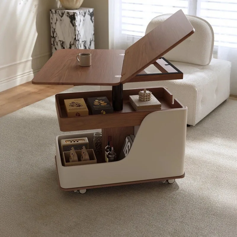 

Foldable coffee table Modern simple movable coffee table Home living room