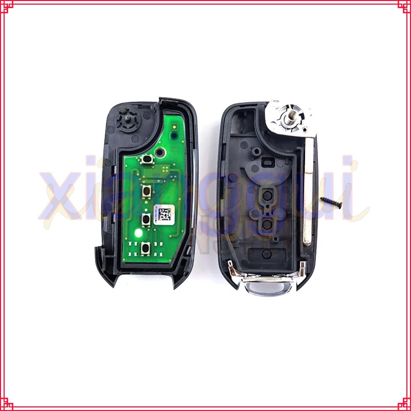 3/4 Button Car Remote Control Key Fob Key Case Shell for Fiat 500X Egea Tipo Tprp Freedom Doblo Argo Nuovo Grazie 2016 2017 2018 view 3