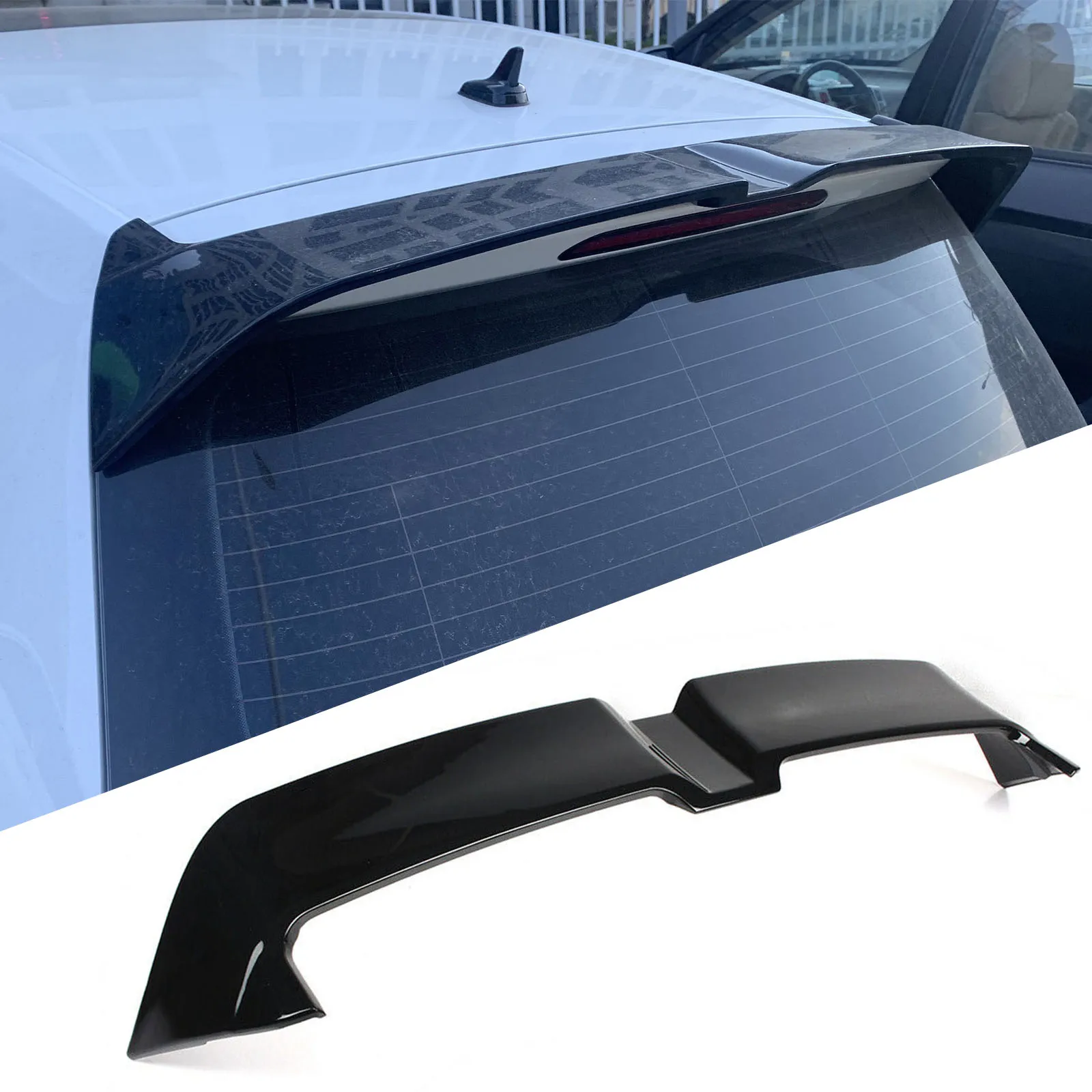 

Car Rear Spoiler Tail Wing For Volkswagen Golf MK7 VII 2014-2020 Extension Body Kit Rear Trunk Lip Trim