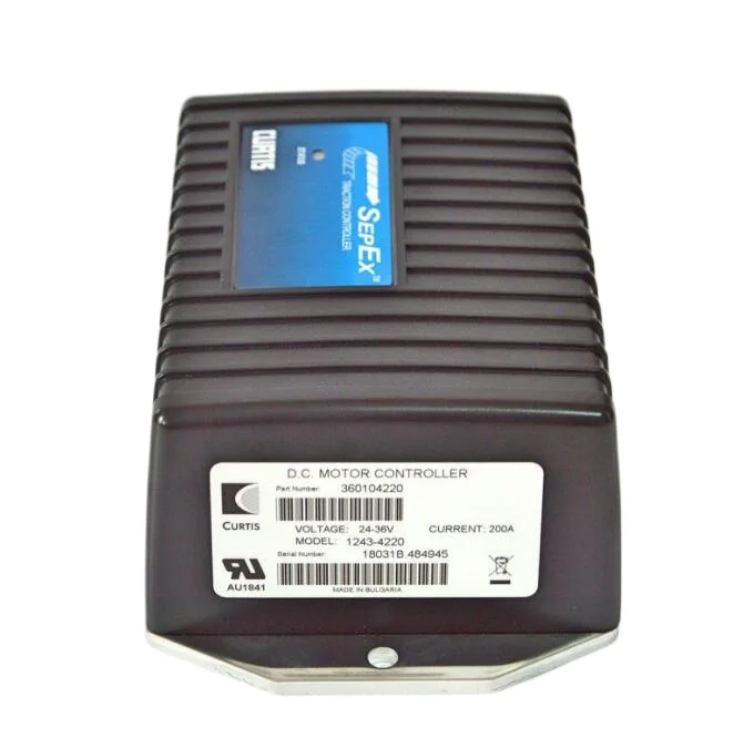 Separately Excited Electronic Motor Speed Controller 12434220 Curtis DC Motor Controller 1243-4220 24v 36v 200A