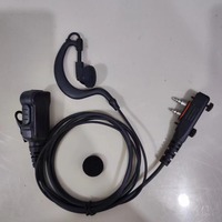 Headphone Handsfree 2pins with screws for Icom IC-A16 F3230D F4230D F1100D F3033 F4033 G86 V86 V88 U88 F1000 T10 V82 etc radio
