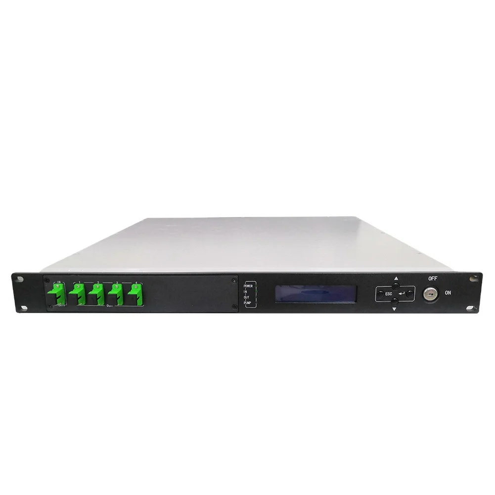High Power Optical Amplifier EDFA WDM 8 16 32 64 Port 19dBm 20dbm 23dBm Fiber Optical Amplifier