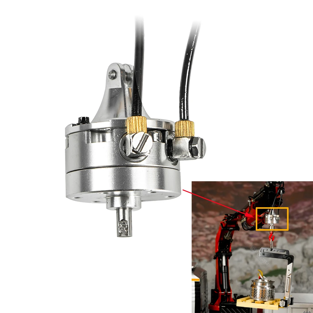 

Запчасть для радиоуправляемых моделей: Гидравлический поворотный цилиндр LESU 270 градусов, аксессуары для радиоуправляемых грузовиков, кранов, самосвалов масштаба 1/14, игрушки Toucan для взрослых TH22561