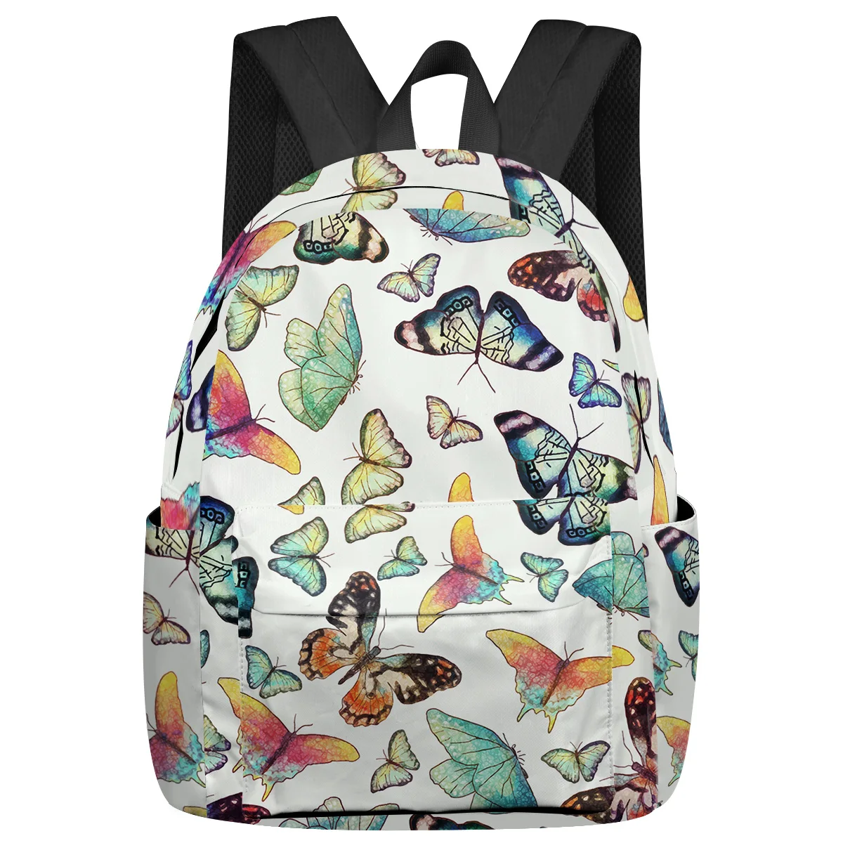 

Colorful Butterfly Feminina Backpacks Teenagers Student School Bags Laptop Custom Backpack For Men Women Female Travel Mochila