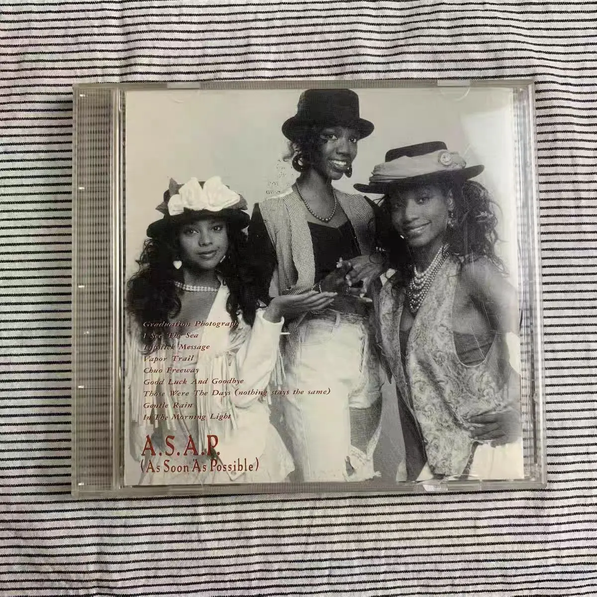 

CD A.S.A.P. (Я скоро, как возможно) – Выпускной, 1990-03-01, английские обложки Юми Мацутоя, 9 дорожек