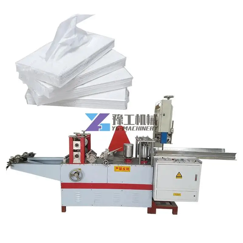 Fully Automatic Factory Price High Speed Double Head Printing Paper Napkin Making Machine