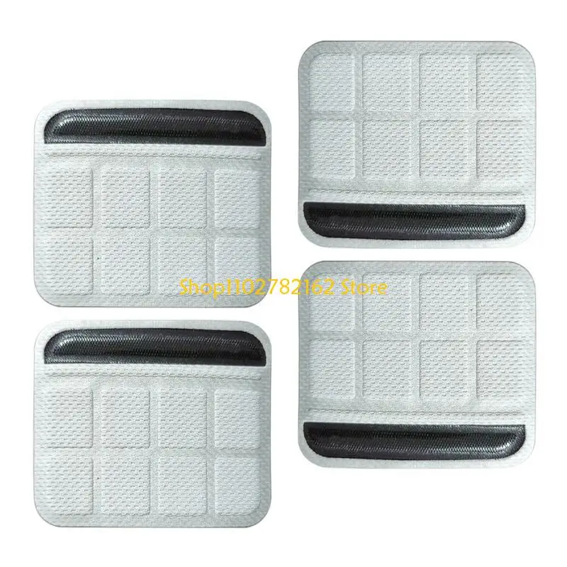 

547B Ergonomic Helmets Inner Lining with Chin Brace for Skateboarding Biking, 4Pieces