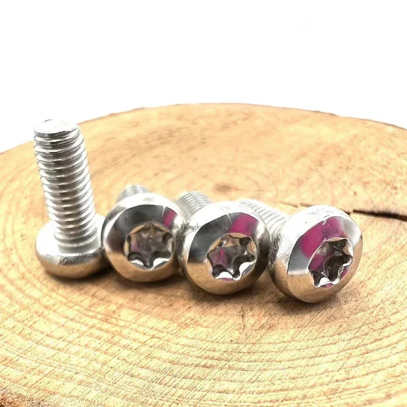 

M2-M10 304 Stainless Steel Six-Lobe Screw Kit Pan Head & Countersunk Head Torx Screws without Column Pin