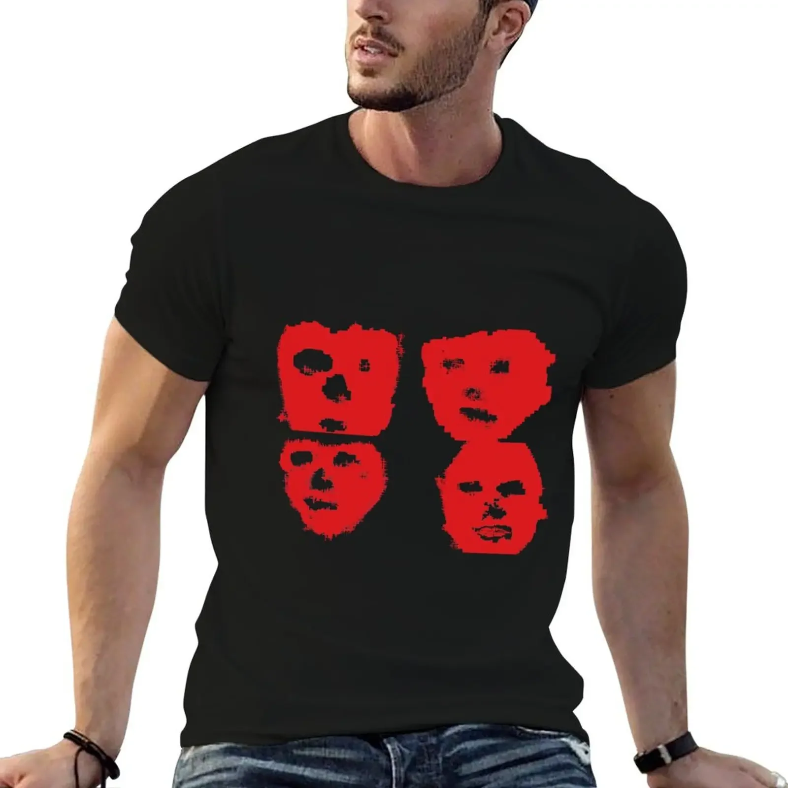 Talking Heads Remain In Light (Red Only) High Quality T-Shirt graphic shirts boys animal print men t shirts high quality