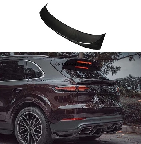 

3K Twill / Forged Carbon Lightweight High Strength Rear Spoiler Wing – 2018 (Carbon Black)
