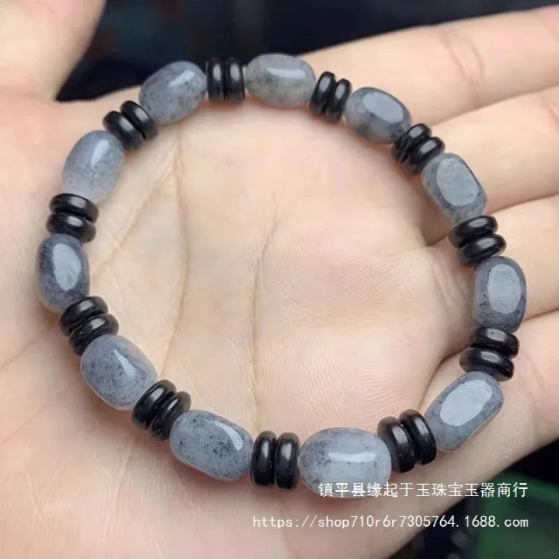 Manufacturer Xinjiang Hetian Multi-Gem Live Streaming Benefits Natural Jade Bracelet Wholesale