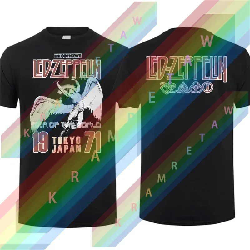 

Men US 1975 Tour Flag T Shirt Casual Zeppelin T-shirt Graphic Oversized Sports Tops Led Comfortable Streetwear Very cool