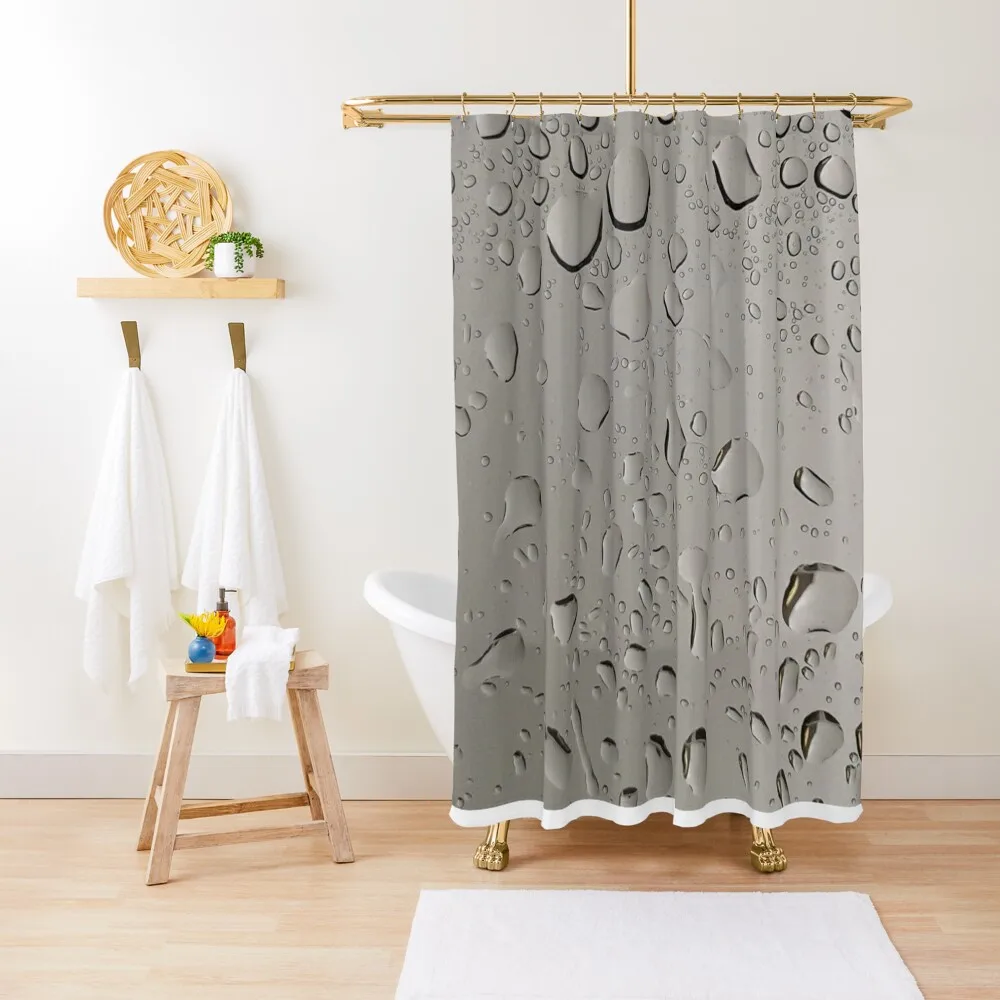 

Rain on window Shower Curtain Bathroom Accessorys Transparent Bathroom Shower Bathroom Box For Curtain