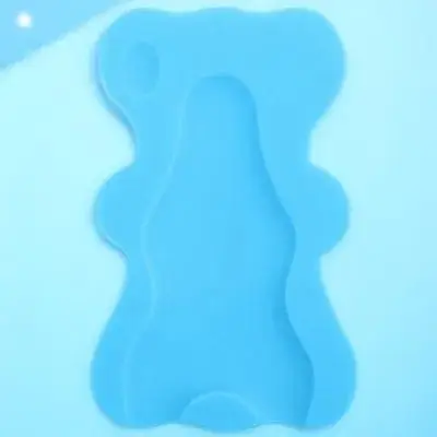 목욕 시트용 목욕 매트 쿠션 풍선 욕조 바닥 미끄럼 방지 욕조 블루 샤워 신생아