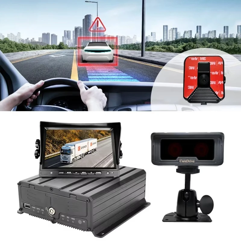 

CareDrive DSM Аджи о столкновении Предупреждающая система оповещения Обнаружение сонливости Мониторинг для безопасного вождения