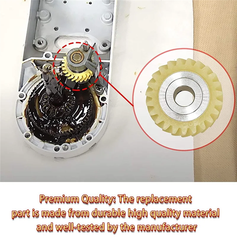 

AB33-6 шт. W10112253 червячная передача для миксера, запасная часть, точно подходит для кухонных миксеров Whirlpool и кухонных миксеров