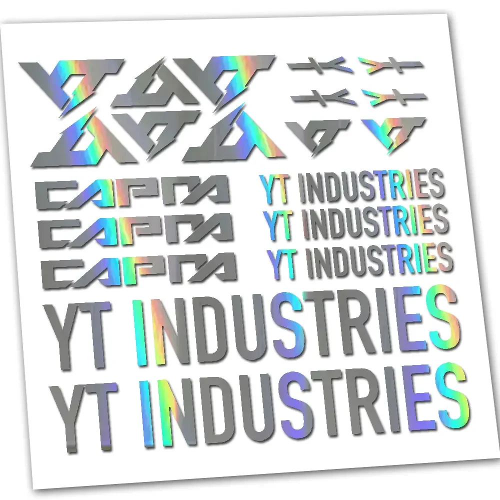 For YT Industries CAPRA Vinyl Custom Decals Stickers Bike Frame Kit Replacement