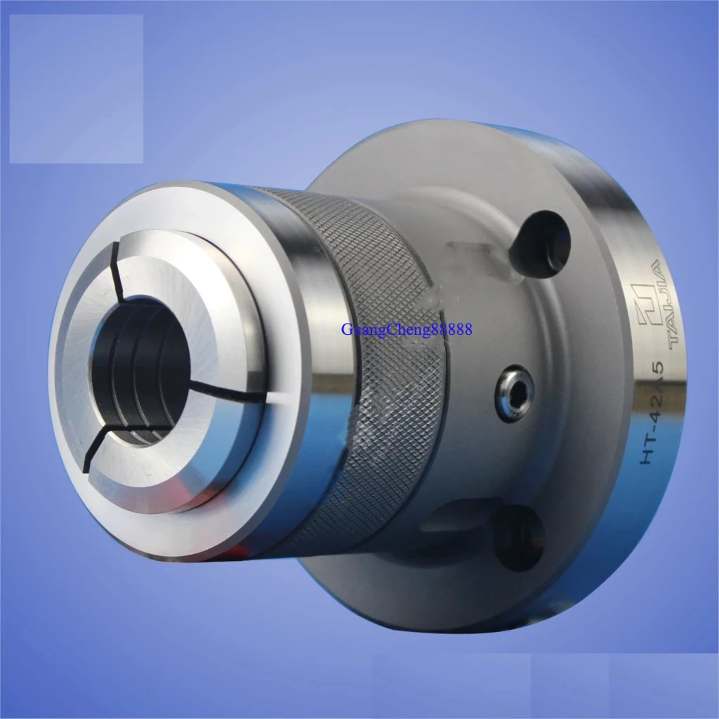 Flange holder, HT-52,HT-52A5、HT-52A6、 rear pull collet chuck, rear pull lathe, modified spring chuck