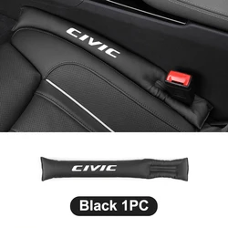 1PC Carbon Fiber Car Interior Seat Gap Plug Filler Pad Auto Accessories For Honda Civic Fk7 Fit Fk2 Mugen Fk8 Type R Accord Crv