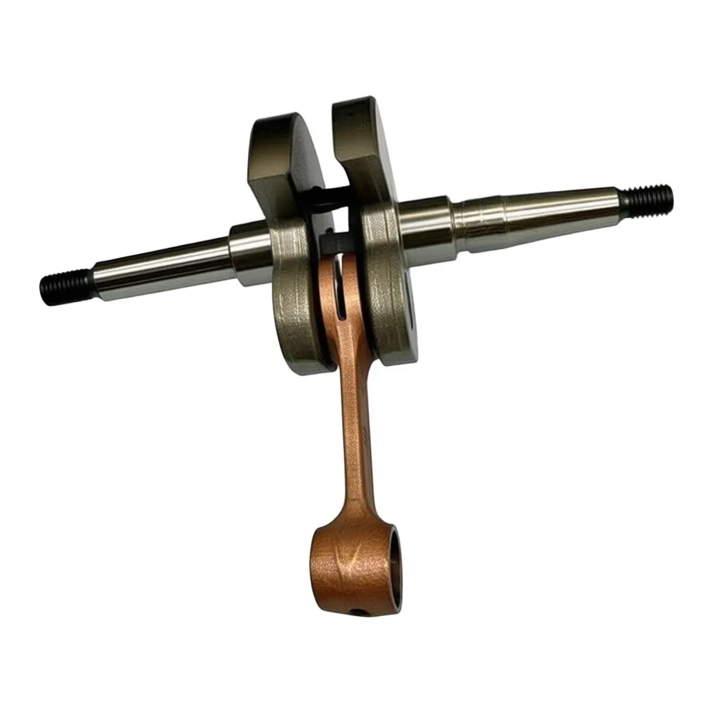 Metal Crankshaft for TS510 TS760 Engine Rebuilds Crank Shaft Replacement Part Engineered for Structural Integrity