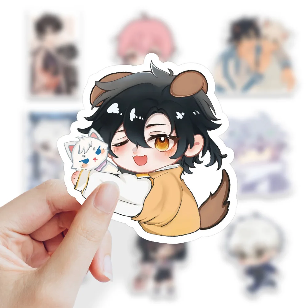 10/64PCS Cartoon Anime Link Click Cute Graffiti Sticker Fashion Personality Decals Toy For Desk Laptop Phone Luggage Sticker
