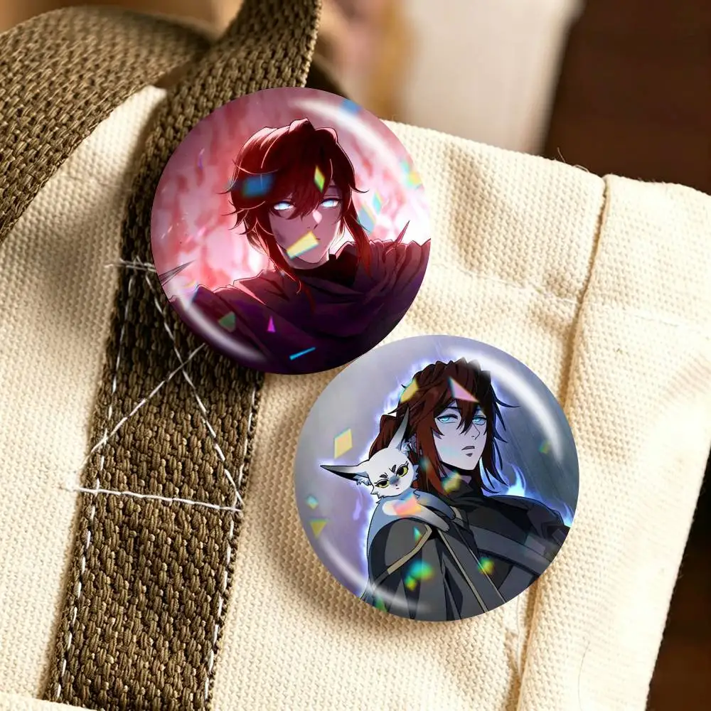 T-The Beginning After The E-End 25mm 32mm 44mm 58mm 75mm Brooches Badges Pins for Accessories Gift