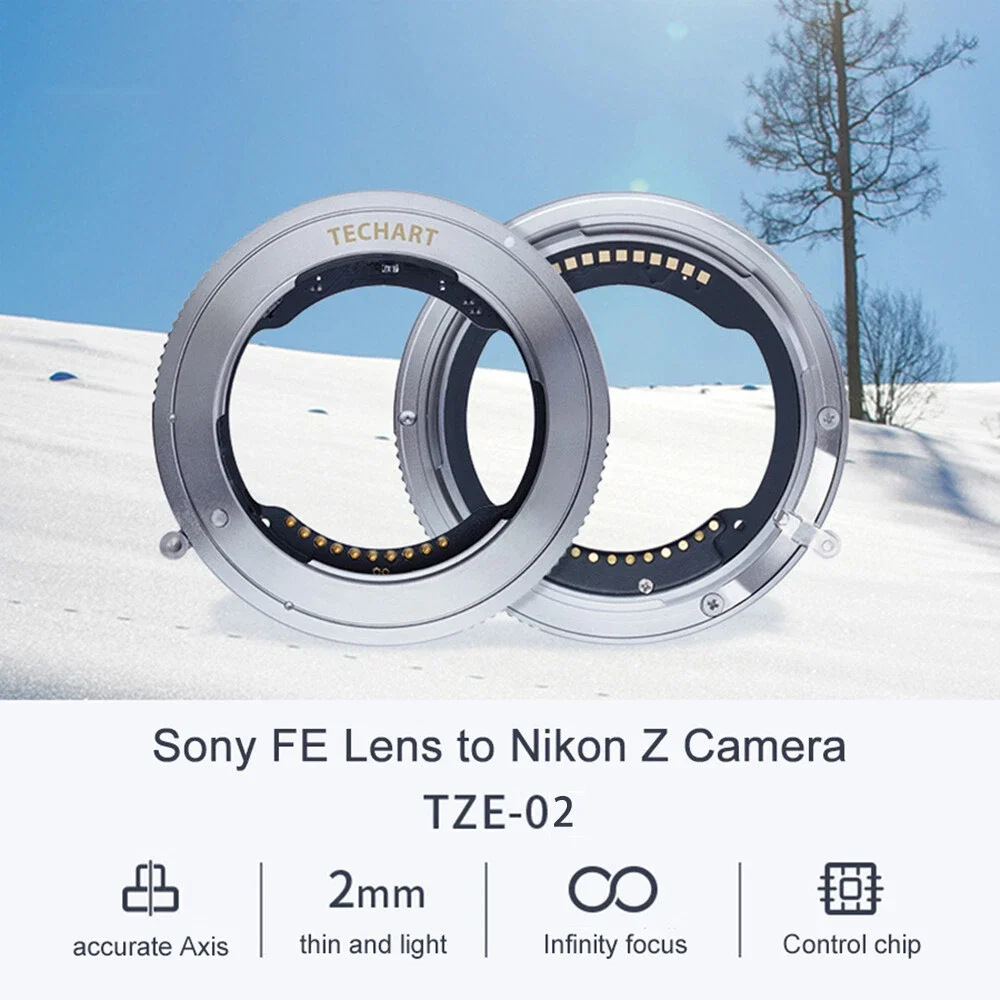 Lens Adapter Ring - Адаптерное кольцо TECHART TZE-02 для объектива