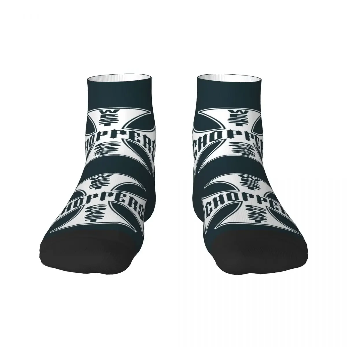 Harajuku West Coast Cross Choppers Socks Women Men Warm 3D Printed Sports Football Socks