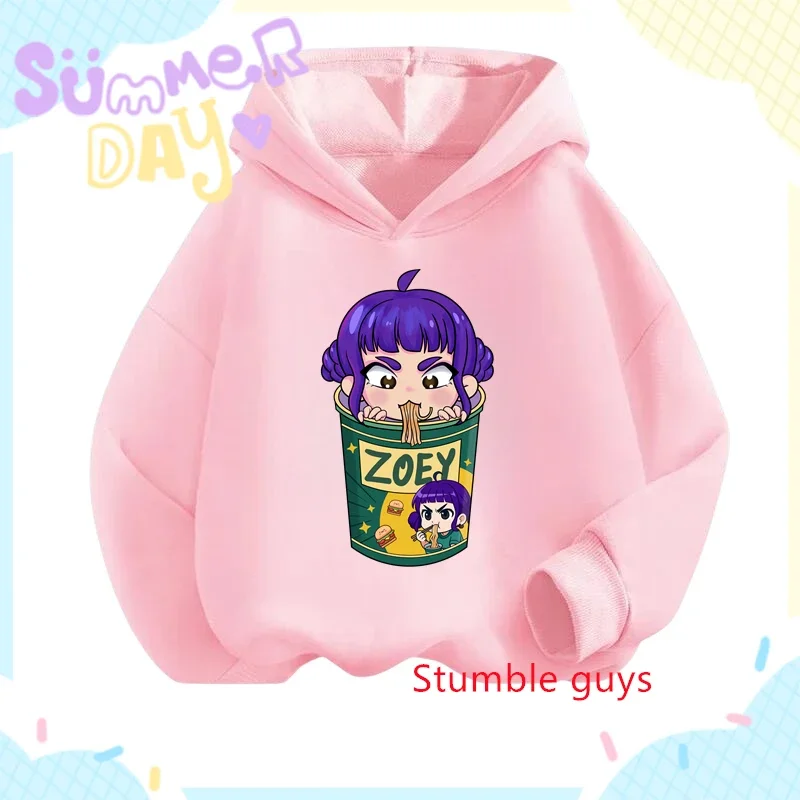 

Girls Kpop Demon Hunters Hoodie Autumn Rumi Anime Warm Soft Daily Wear Cute Print Comfortable Hooded Sweatshirt​
