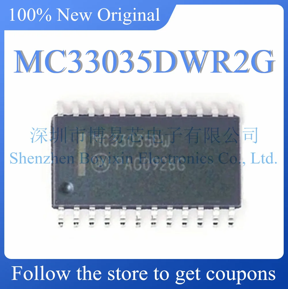 MC33035DWR2G SOIC-24, produto original, novo