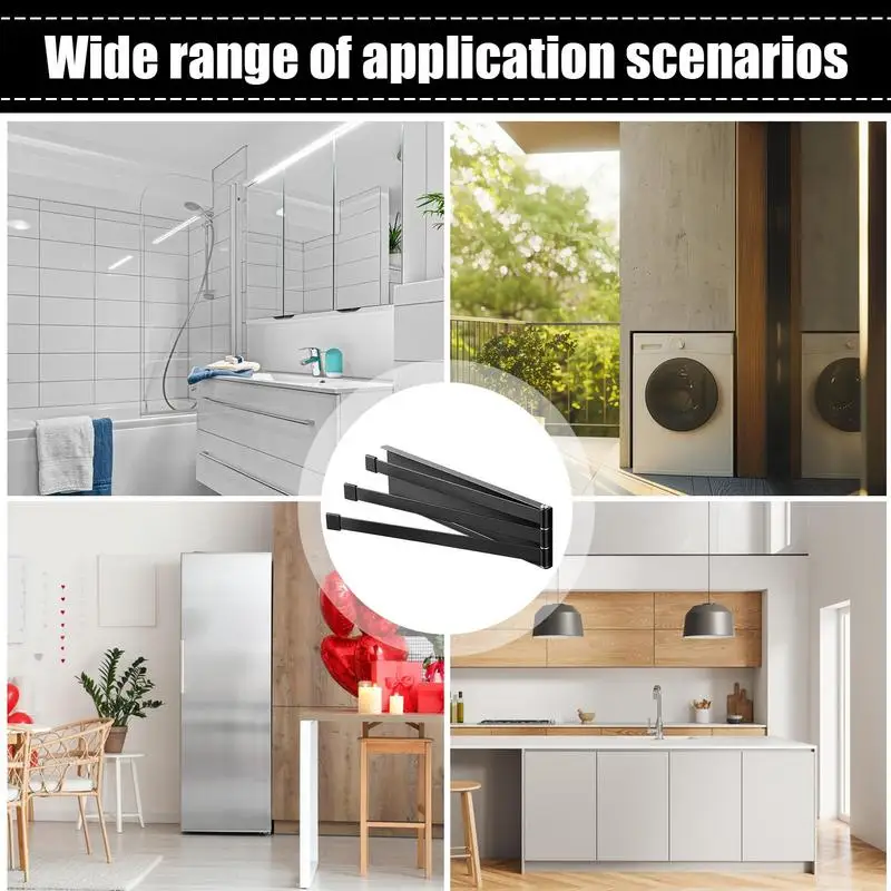 Magnetic Towel Rail Rack Wall Mounted Bathroom Folding Towel Drying Rack Kitchen Rag Hand Towel Storage Shelf Household Supplies - view 5