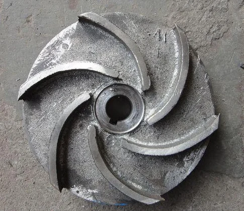 OEM Non-clogging Water Pump Impeller Castings Impeller Precision Casting Parts