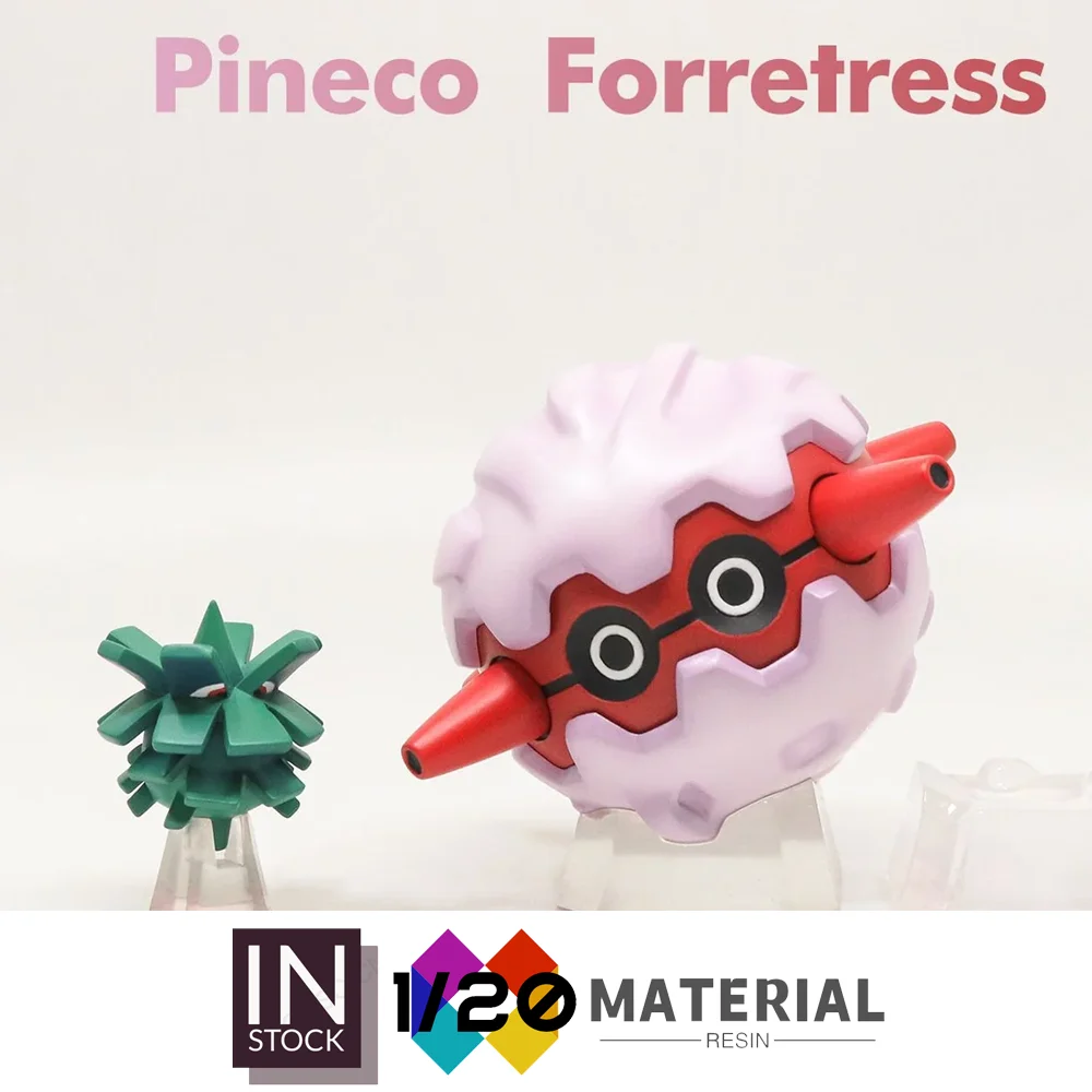 [Em estoque] Mundo em escala de resina 1/20 [YEYU] - Pineco & Forretress