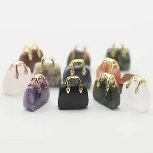 Natural Achat Crystal Jade Halbkostbarer Steinpingente, Home Desk Decoration, 12 Prozent, kostenloser Versand, Neue Qualität 10 Hauptverkäufe Nuria Semi Schmuck - №7