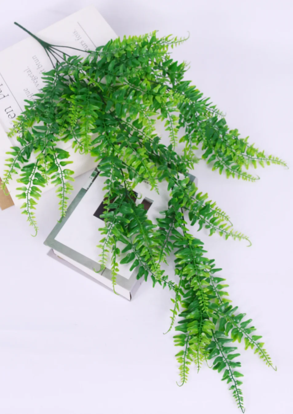 

3pcs Artificial Plant Vine Home Decoration Hanging Plastic Leaf Grass Garland Outdoor Wedding Party Decorations Fake Rattan Ivy