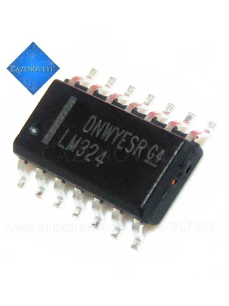 Hot sales 10pcs/lot LM324DR2G LM324DR LM324DT LM324 SOP-14 New original In Stock